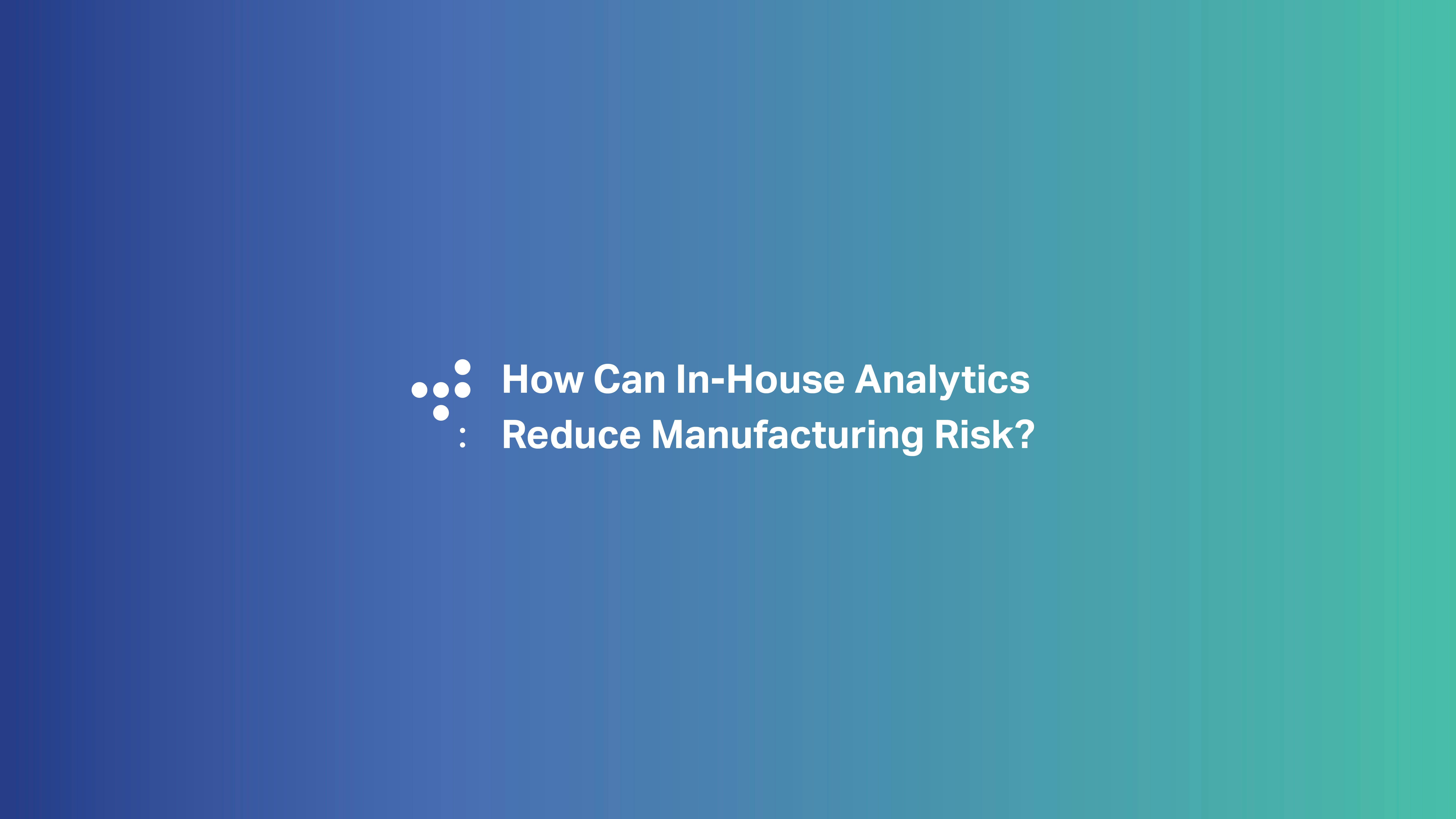 Mike Fiske on the Importance of In-House Analytics